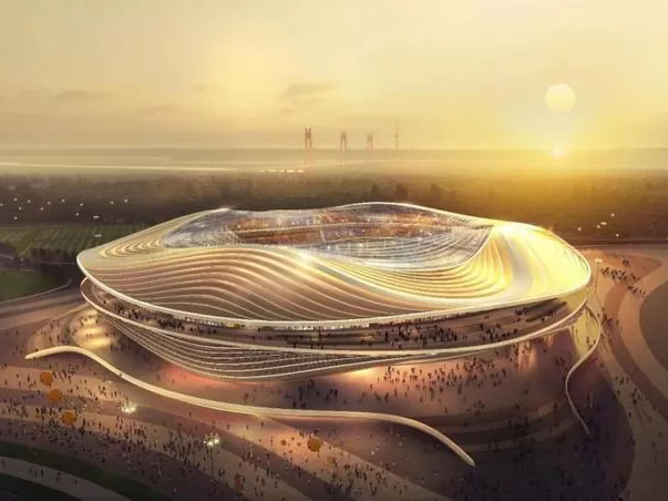 Awọn ẹya irin alagbara, Awọn ẹya fun Stadium